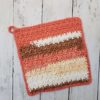 farmhouse dishcloth pink
