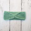 Baby Ear Warmer Head Band - Leaf Green