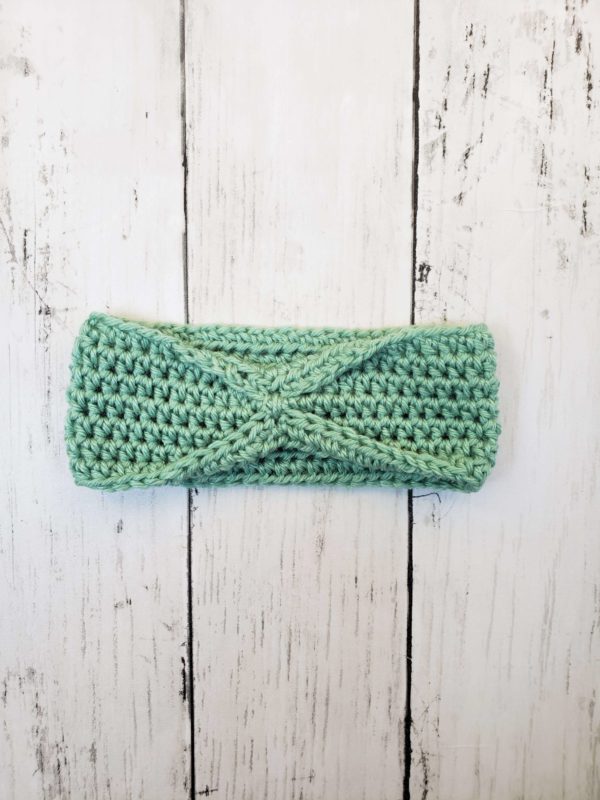 Baby Ear Warmer Head Band - Leaf Green