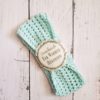 baby headband ear warmer - mint green