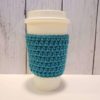 Coffee Cup Cozy in Teal
