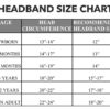Headband size chart