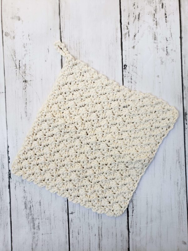 Farmhouse Dishcloth Oatmeal