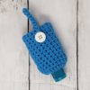 Blue Hand Sanitzer Holder