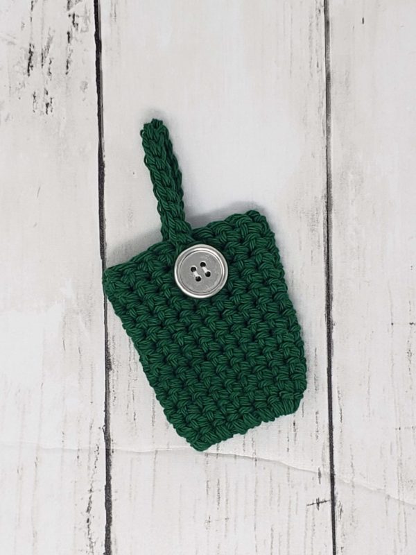 Green Hand Sanitizer Holder