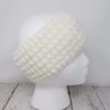 Messy Bun Ear Warmer with Button