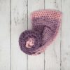 Purple Infinity Scarf