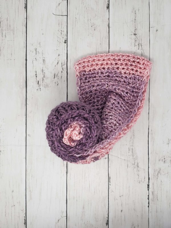 Purple Infinity Scarf