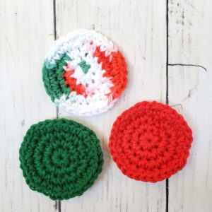 Reusable Facial Pads - Christmas