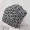 Raised Diagonal Slouch - Grey