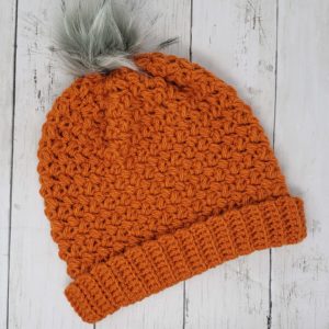 Harvest Orange Slouch Hat