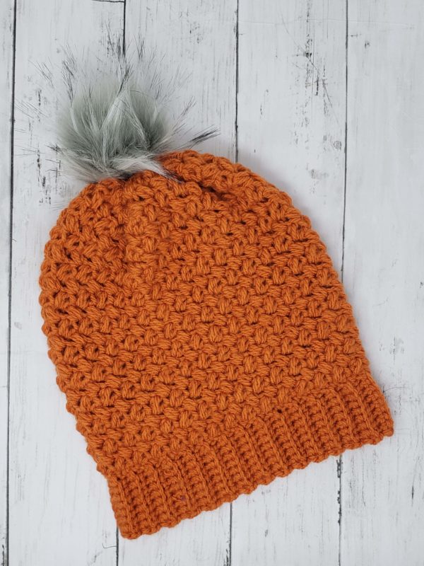 Harvest Orange Slouch Hat