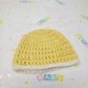Yellow newborn hat